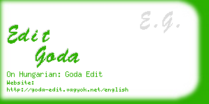 edit goda business card